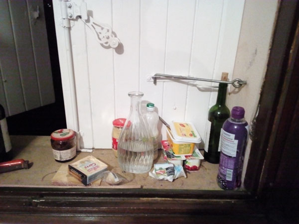 fenetre servant de frigo